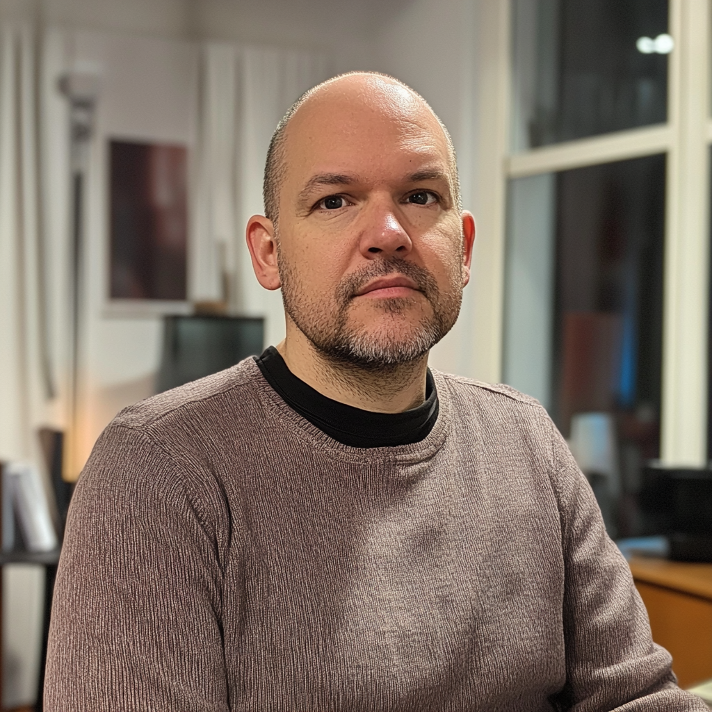 AI-genererad bild på Christer, jourhem