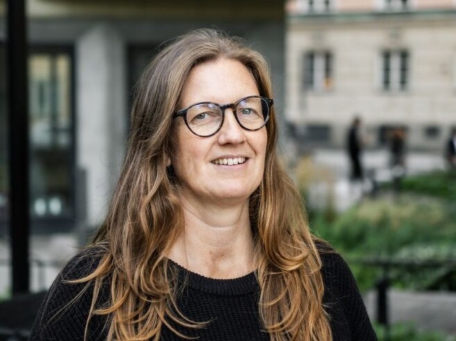 Porträtt på Märta Frank