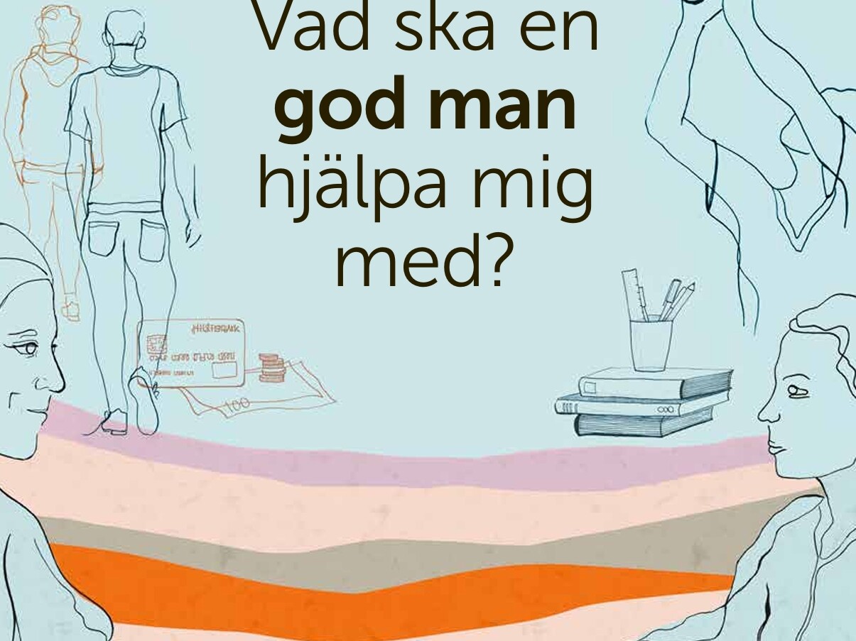 Bild p&aring; framsidan av skriften Min r&auml;tt din roll